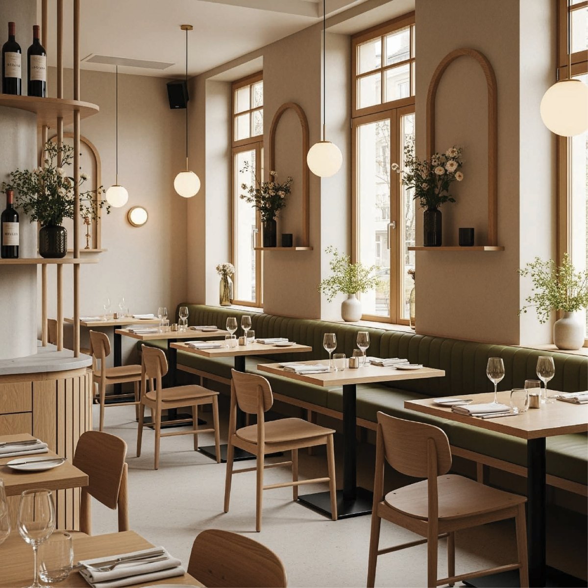 Brasserie Verte — restaurant fit-out