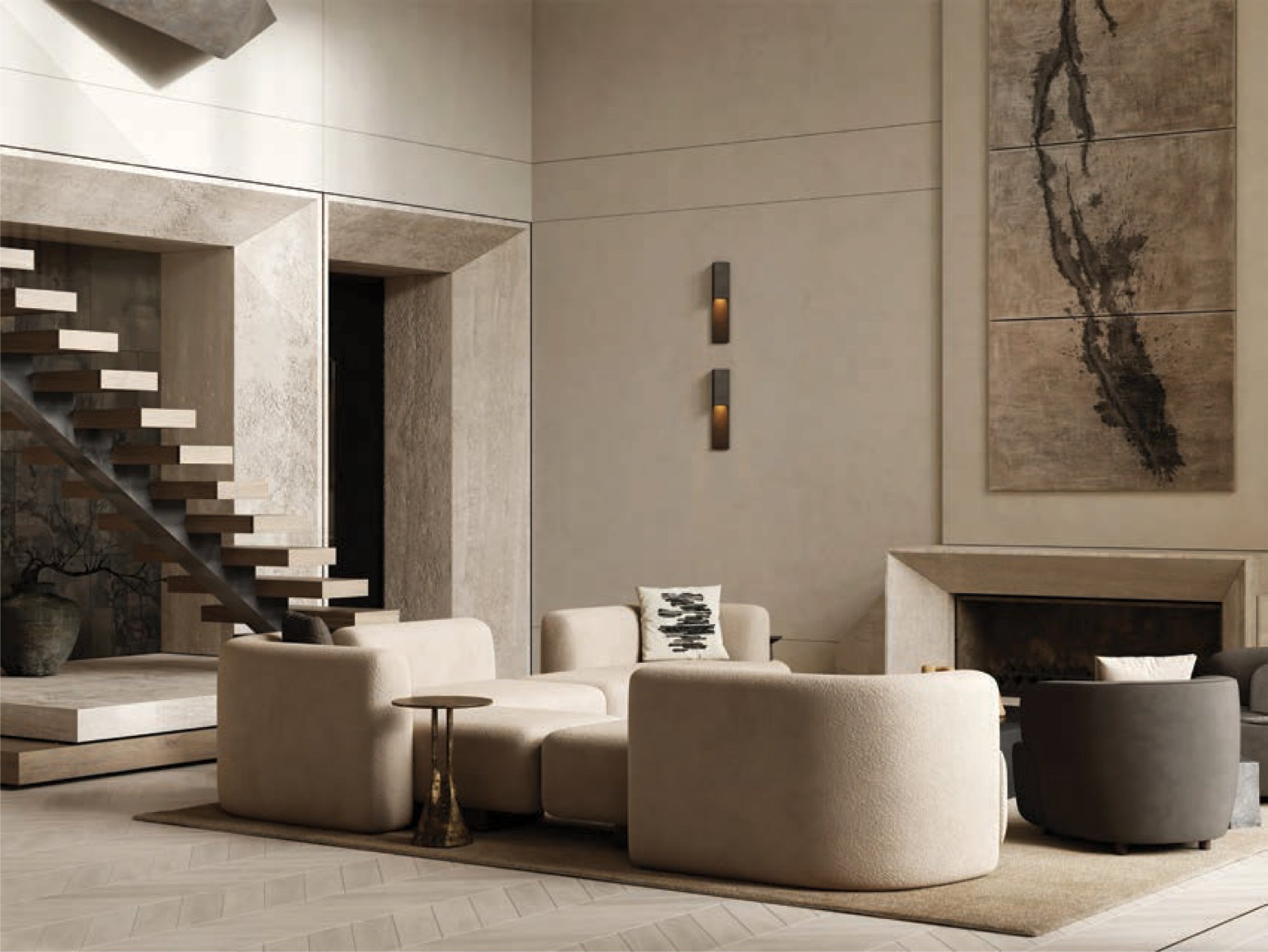 Bespoke living interior — crafted in-house